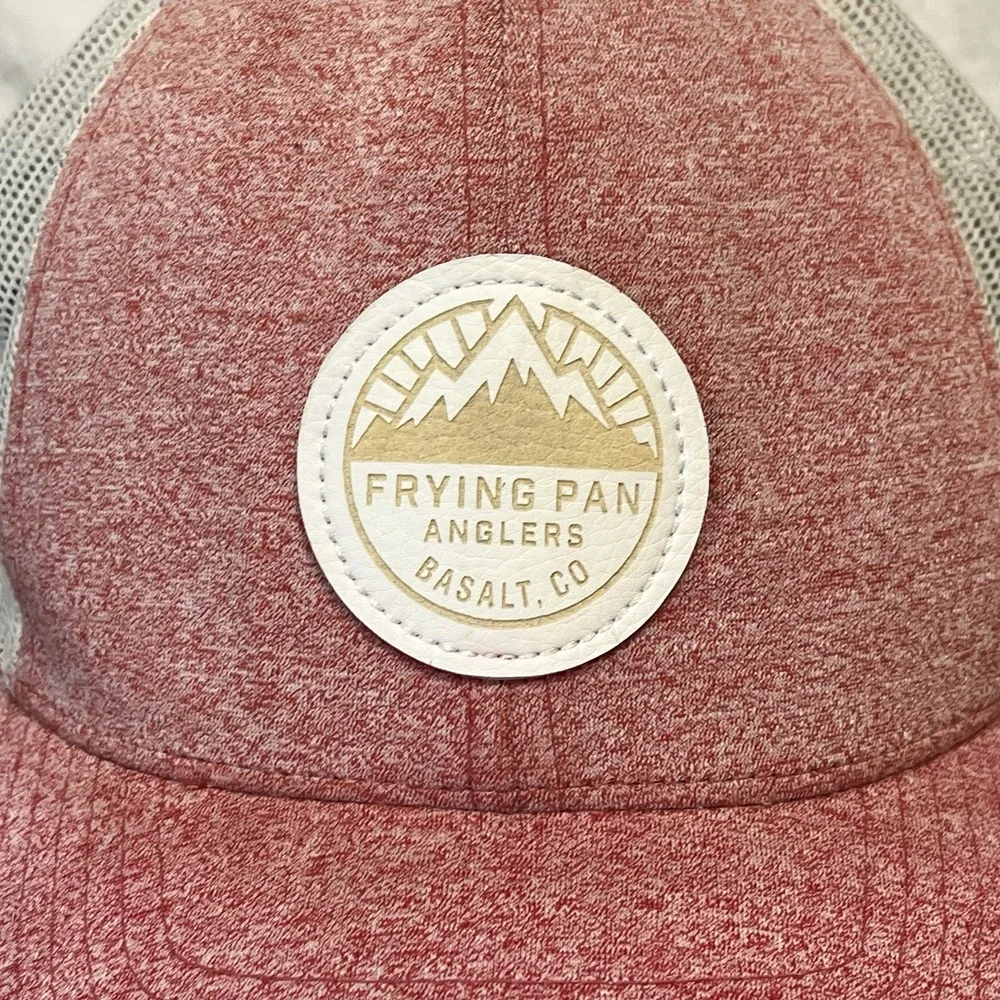 Frying Pan Anglers Fishing Trucker Hat Mesh Snapback Basalt Colorado Richardson